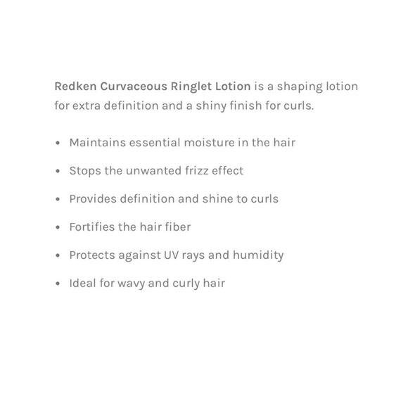 Redken Curvaceous for Spirals Ringlet 6 oz. Discontinued Original Formula NEW - Picture 10 of 11